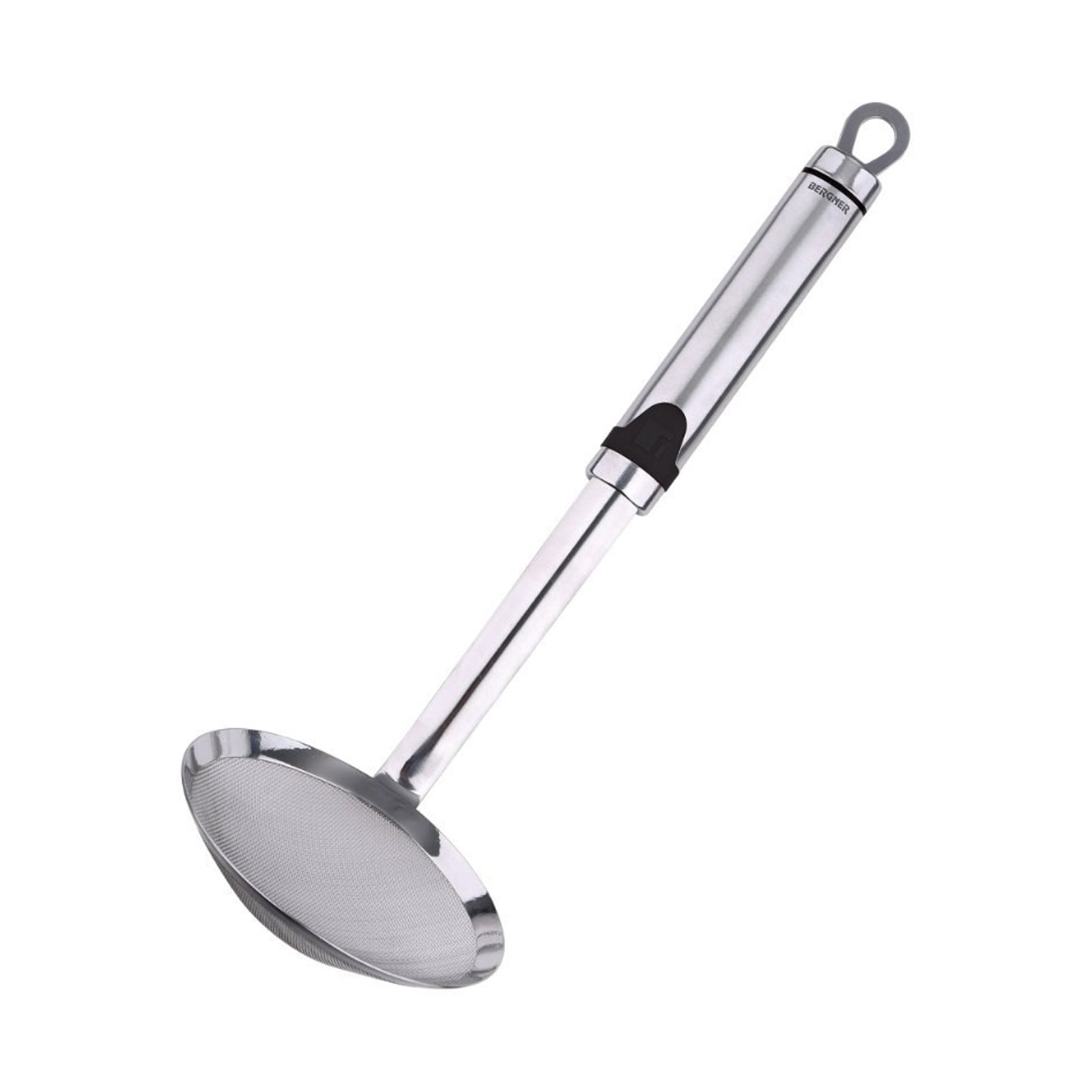 STRAINER FLAT 29CM SS GIZMO BG
